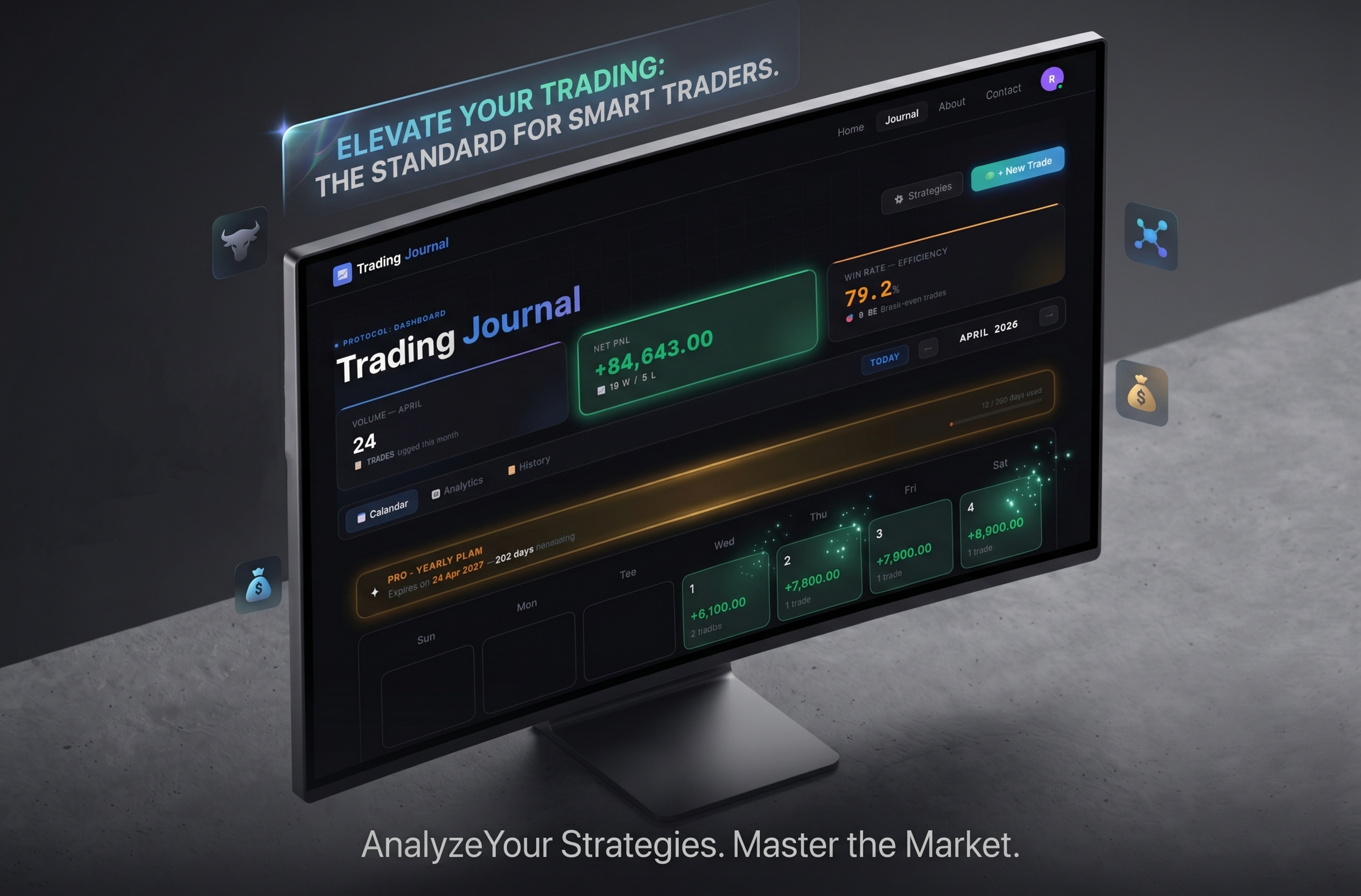 Trading Journal Dashboard