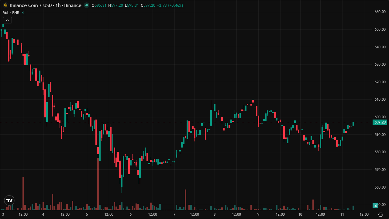 Mastering BNBUSD: Smart Money Concepts & Technical Analysis (11/6/2026)